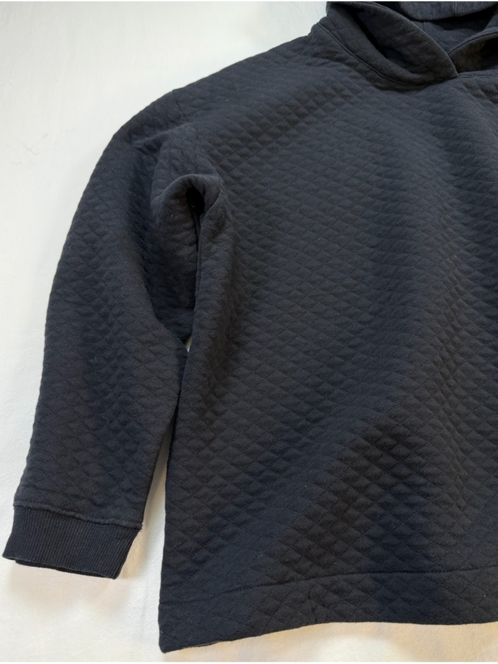 Ecothreads Women’s Quilted Pullover Hoodie 1X - Picture 2 of 7